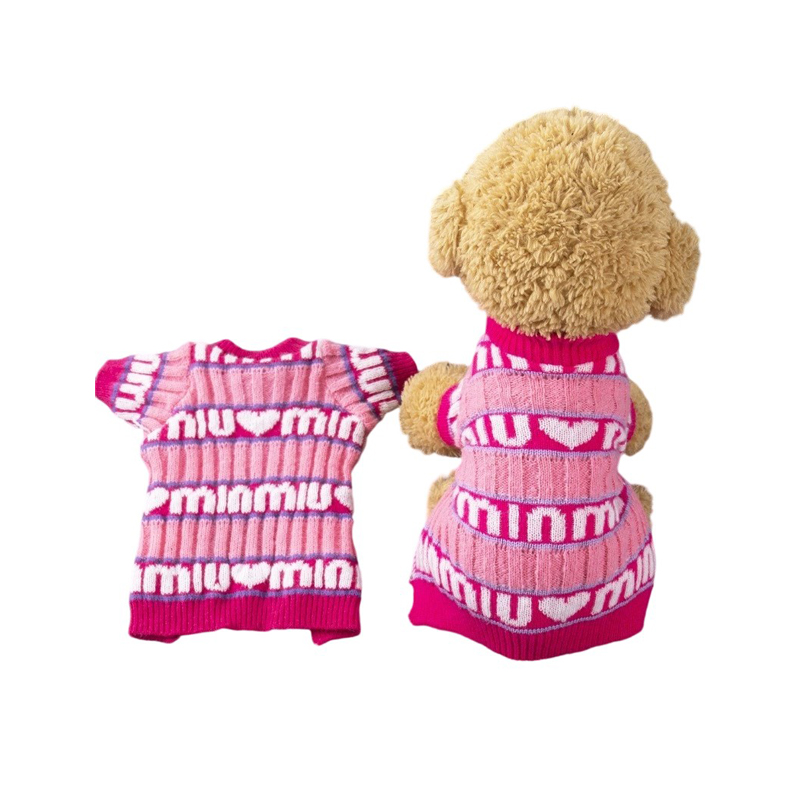 Sweater anjing peliharaan musim gugur musim dingin